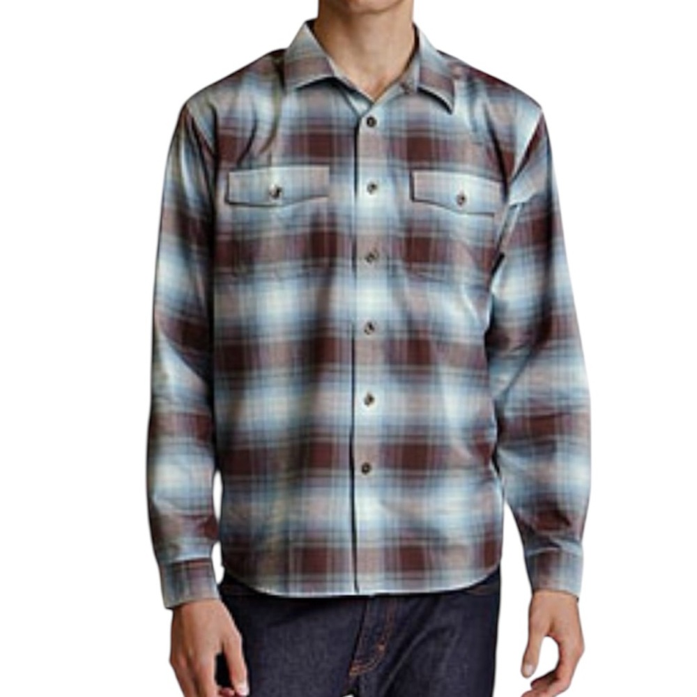 Patagonia Men's Long-Sleeved Buckshot Plaid Shirt